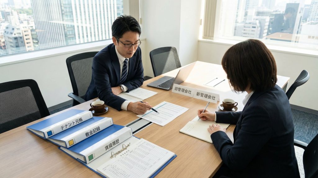 管理会社変更時の引継ぎ項目一覧